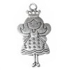 Pendentif Princesse, 48x25mm, 1 pce