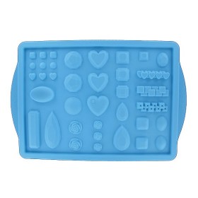 Silicon mould "Jewels", 20x30cm