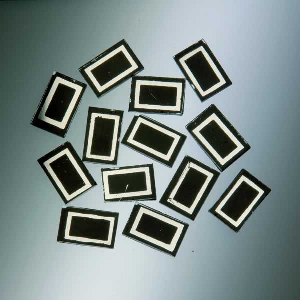 Matrix Mosaic, schwarz, Rechteck, 10x15x2mm