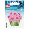 Motiv 4.5cm Cupcake grün/rosa aufbügelbar