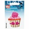 Motiv 4.5cm Cupcake beige/rosa aufbügelbar