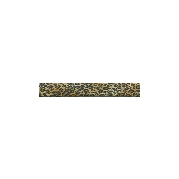 Schrägband Leopard, 10mm/1m
