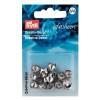 Assorted studs silver-coloured, cone, 16 pcs