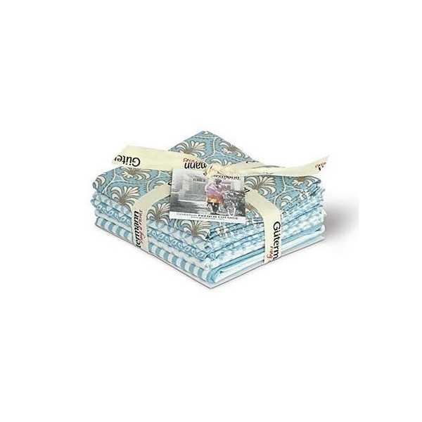 Gütermann Fat Quarters - French Cottage blue