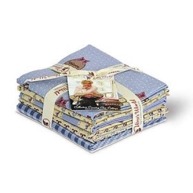 Gütermann Fat Quarters - Country Chic Cottage blue