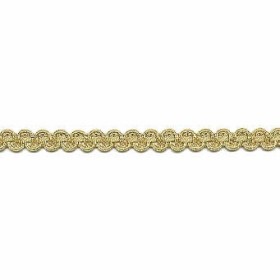 Ribete de brocado 10mm/2m oro