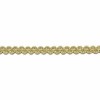 Metallic lace trim 10mm/2m gold