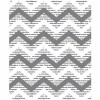 Seidenpapier mit Druck, Chevron Newspaper