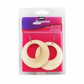 Boucles d'oreilles en bois 6cm