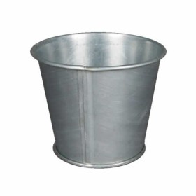 Maceta redonda, metal, Ø10cm