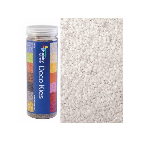 Coloured sand, white, 480g