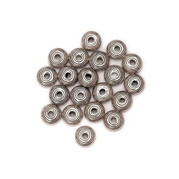 Metal Pearls 14mm 20 pcs