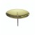 Metal candleholder 50mm, gold, 4 pcs