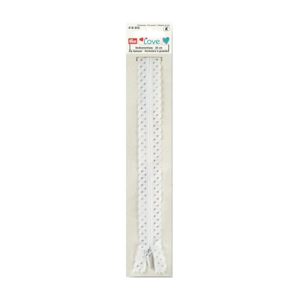 Prym Love - Reissverschluss 20cm weiss