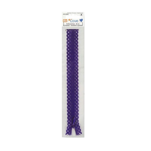 Prym Love - Zip fastener 20cm lilac