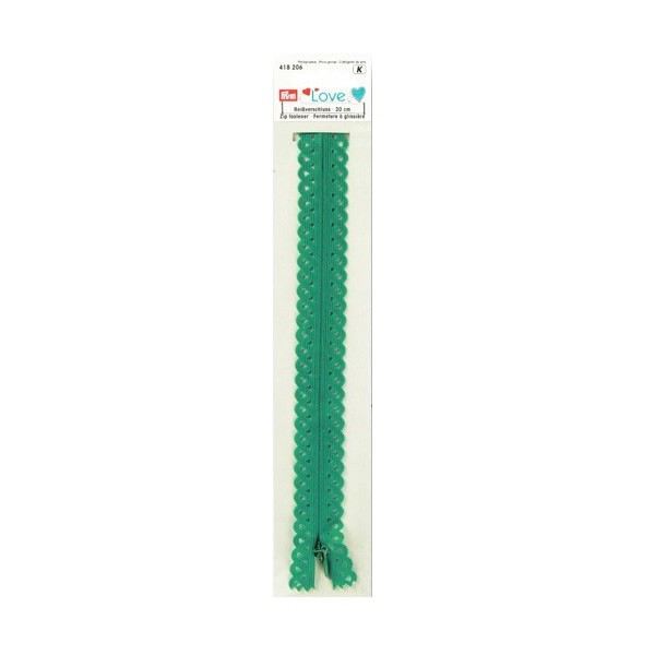 Prym Love - Zip fastener 20cm turquese