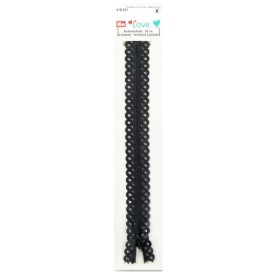 Prym Love - Zip fastener 20cm graphite grey