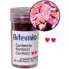 Lentejuelas, corazones rosa/rojo, 6g