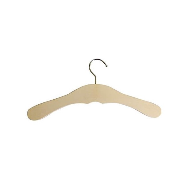 Wooden coat hanger for children, 27cm