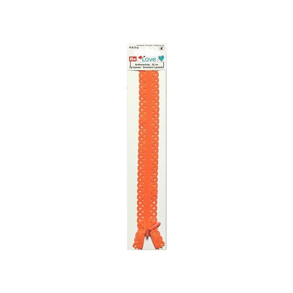 Prym Love - Reissverschluss 20cm orange