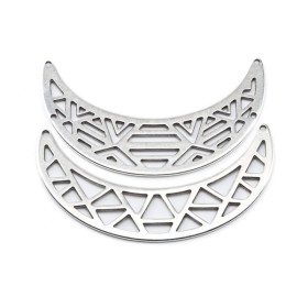 2er set Metall Elemente für Halskette, 1 Stk