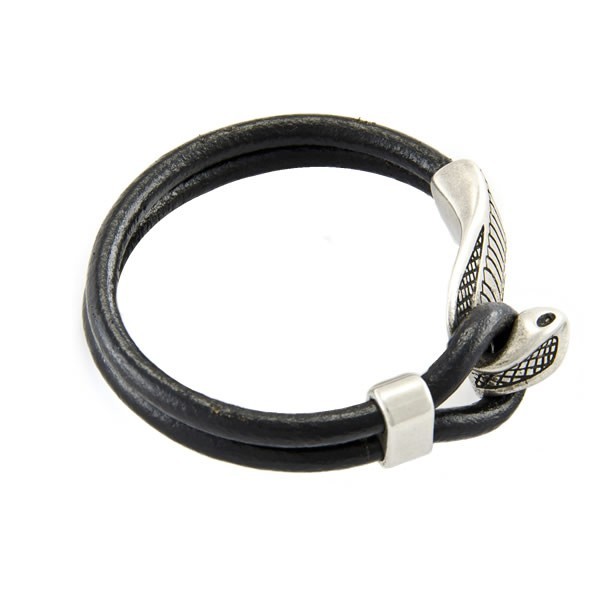 Kit bracelet cuir cobra