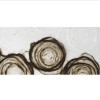 Natural fibres paper Saphira, brown-white, 50x70cm