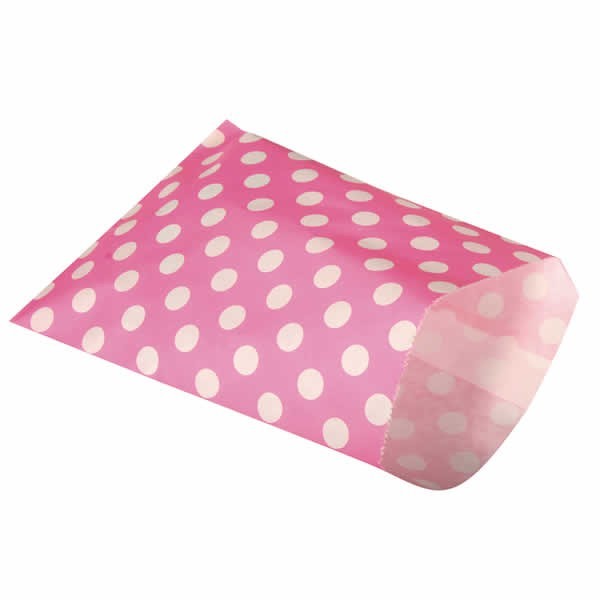 Bolsitas de papel de calidad alimentaria, pink, 25 pz