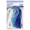 Paracord 2x4mm, 3x3m, blau/weiss/hellblau