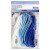 Paracord 2x4mm, 3x3m, blue/white/light blue