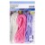 Paracord 2x4mm, 3x3m, white/lilac/rose
