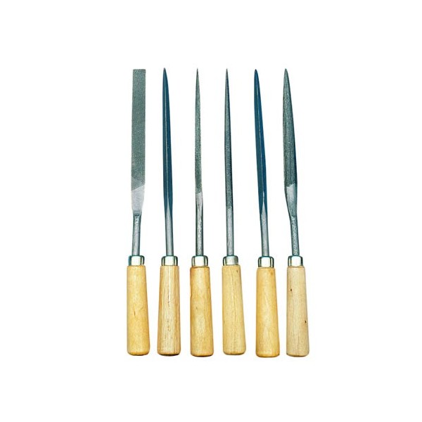 Set of rasps 17.5cm, 6 pcs