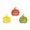 Citrouilles Halloween en bois, 4cm, 6 pcs