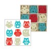 Ornements en feutrine Hiboux