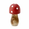 Wooden mushroom, 6.5x3cm, 1 pce