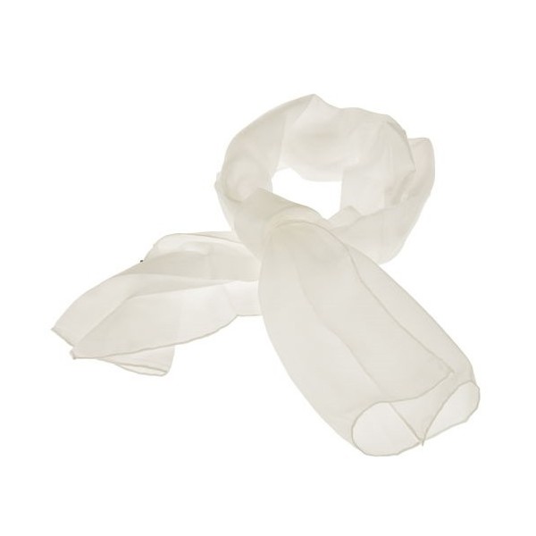 Silk scarf, pongé 5, 130x35cm