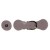 Bag closure, 7x21cm, gray