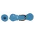 Bag closure, 7x21cm, blue