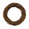 Wicker wreath, dark brown Ø25cm