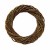 Wicker wreath, dark brown Ø25cm