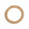 Wicker wreath, light brown Ø30cm