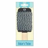 Baker's twine, cordon negro-blanco, 15m