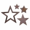 Estrelas de metal,  1.4-4cm, 40 pzas