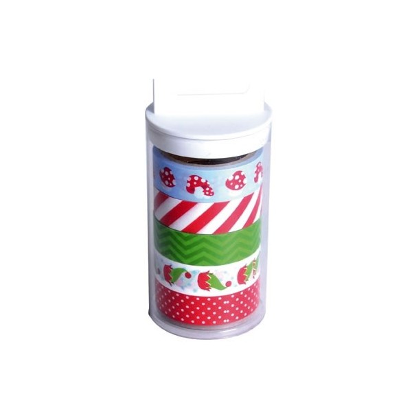 Artemio Masking Tape Noël Lutins (Kobolde)