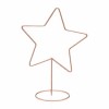 Estrella de metal 16cm, color cobre