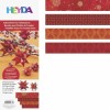 Bandes de papier pour Quilling - mix motifs rouge