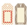 Artemio - 6 labels Christmas Jacquard