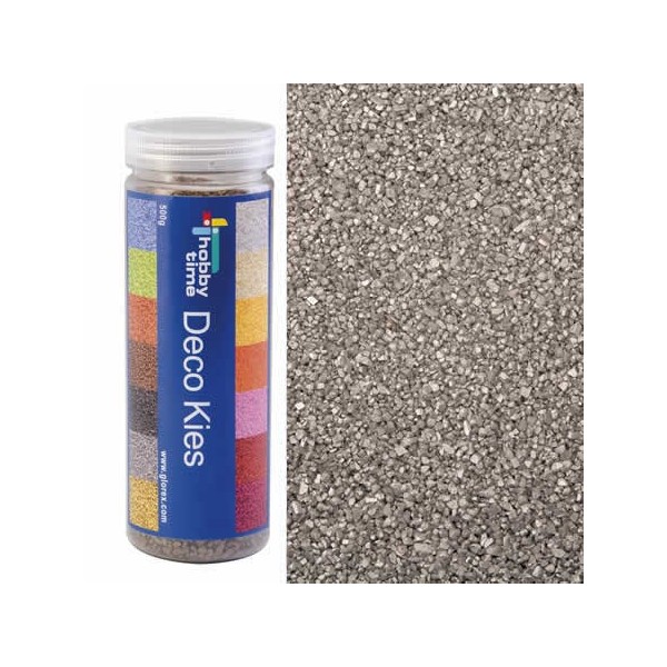 Coloured sand, silver, 480g