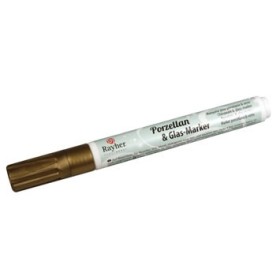 Metallic Marker gold for Glas and Porcelain