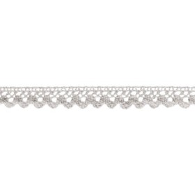 Adhesive Lace 15mm/2m, grey